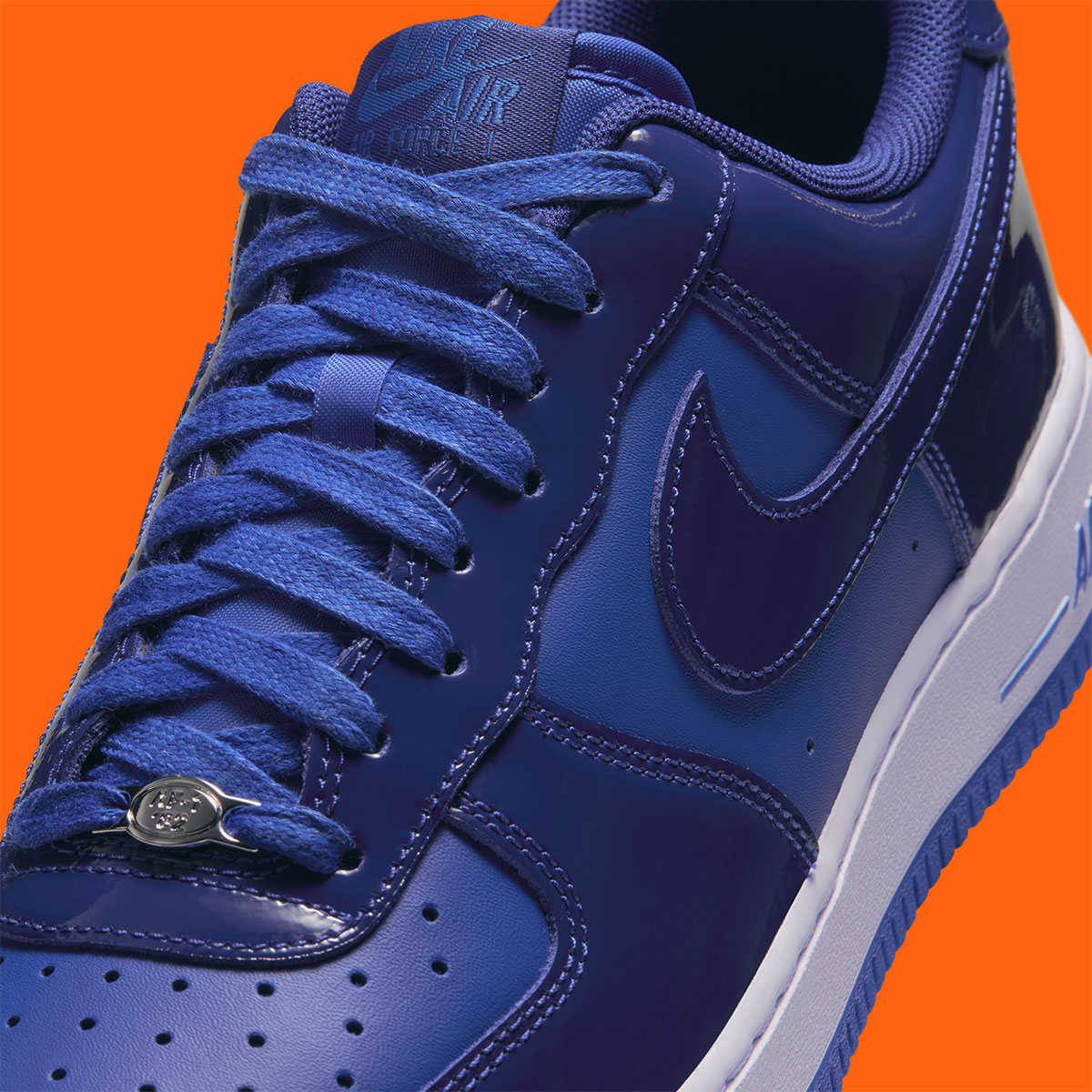 Nike Air Force 1 Low Deep Royal Blue Patent Leather Ja3766 400 9