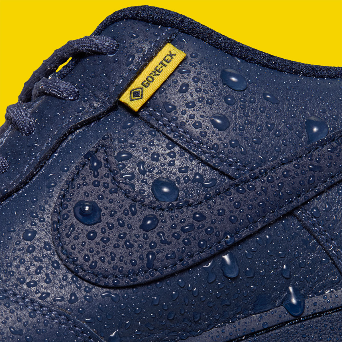 Nike Air Force 1 Low Gore Tex Vibram Thunder Blue Speed Yellow Obsidian Hv5953 400 1