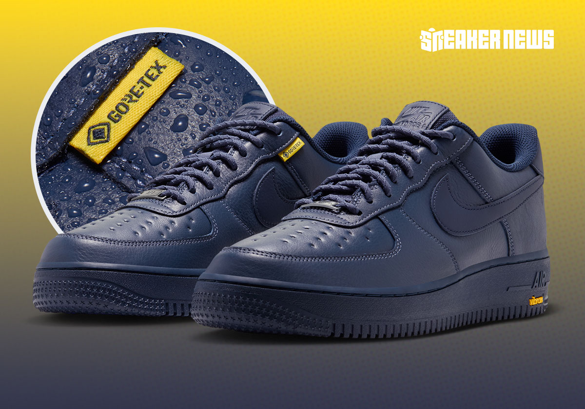 The Nike Air Force 1 GORE-TEX Casts “Thunder Blue”