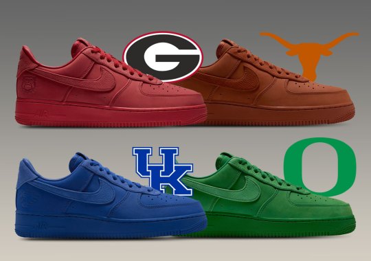Kentucky, Oregon, Texas, and Georgia Line Up On The Nike Air Force 1 "NCAA" Pack