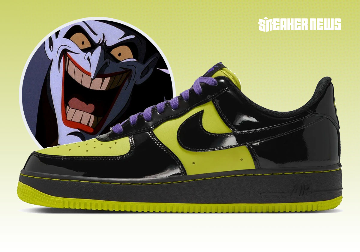 Patent Leather Takes Over The Nike Air Force 1 Low “Joker”