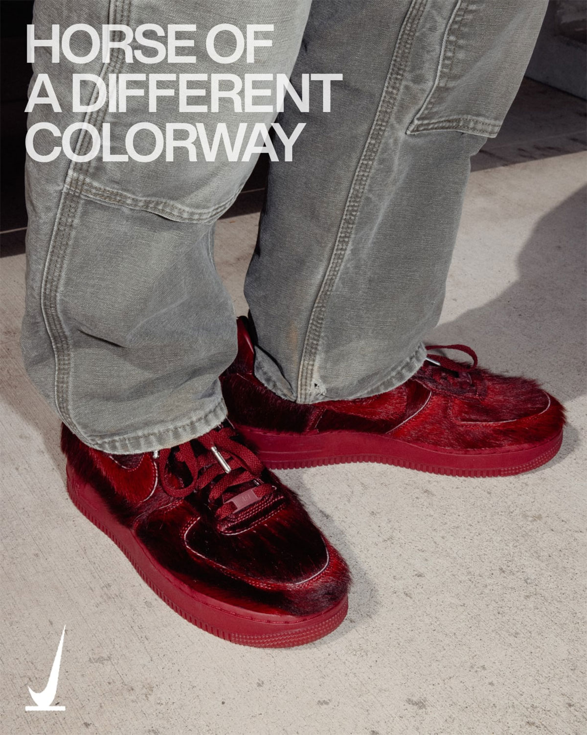 Nike Air Force 1 Low Ponyhair Snkrs Verified Holiday 2026 Preview 1