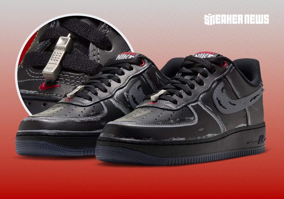 The Ghostface-Inspired Nike Air Force 1 Low “Scream” Returns In Black