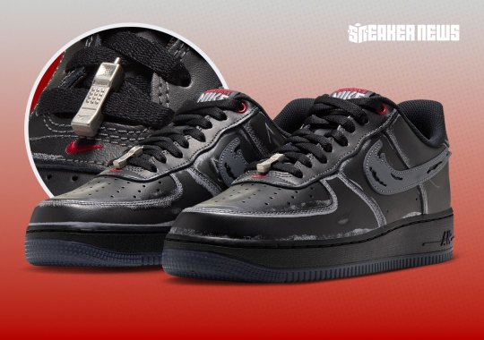 The Ghostface-Inspired Nike Air Force 1 Low "Scream" Returns In Black
