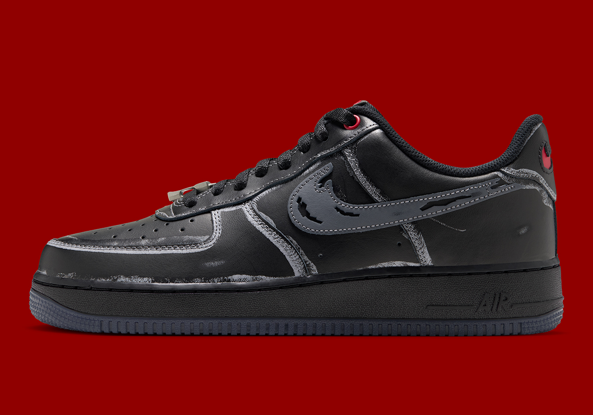 Nike Air Force 1 Low Scream Black Iz1207 010 2