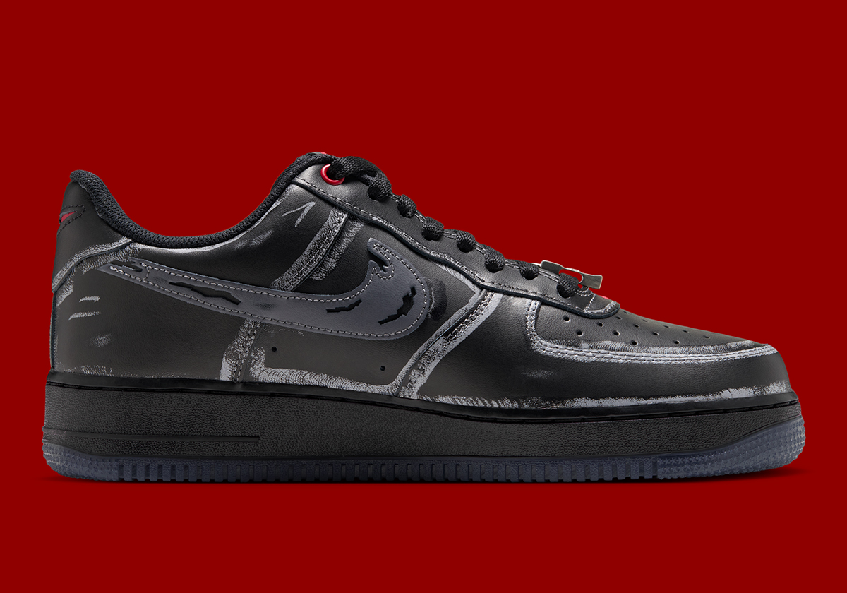Nike Air Force 1 Low Scream Black Iz1207 010 4