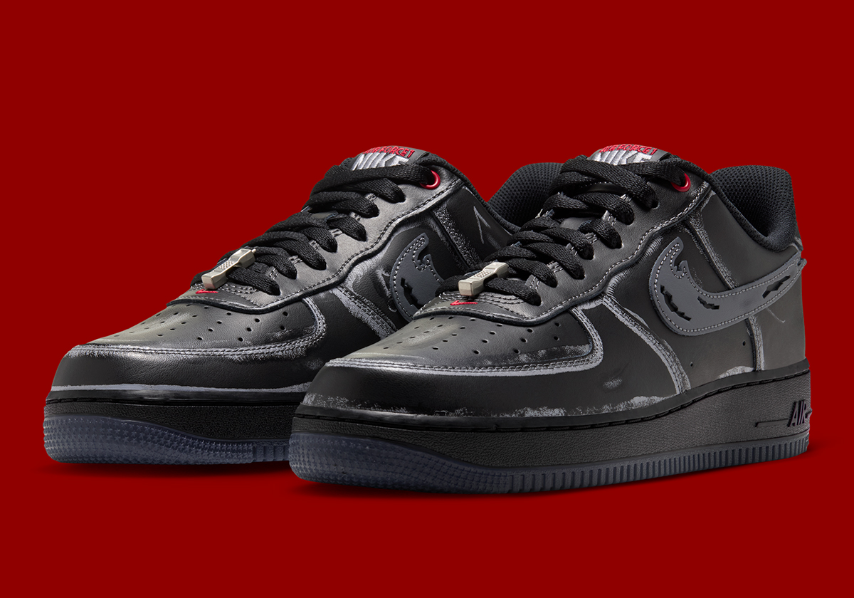 Nike Air Force 1 Low Scream Black Iz1207 010 6