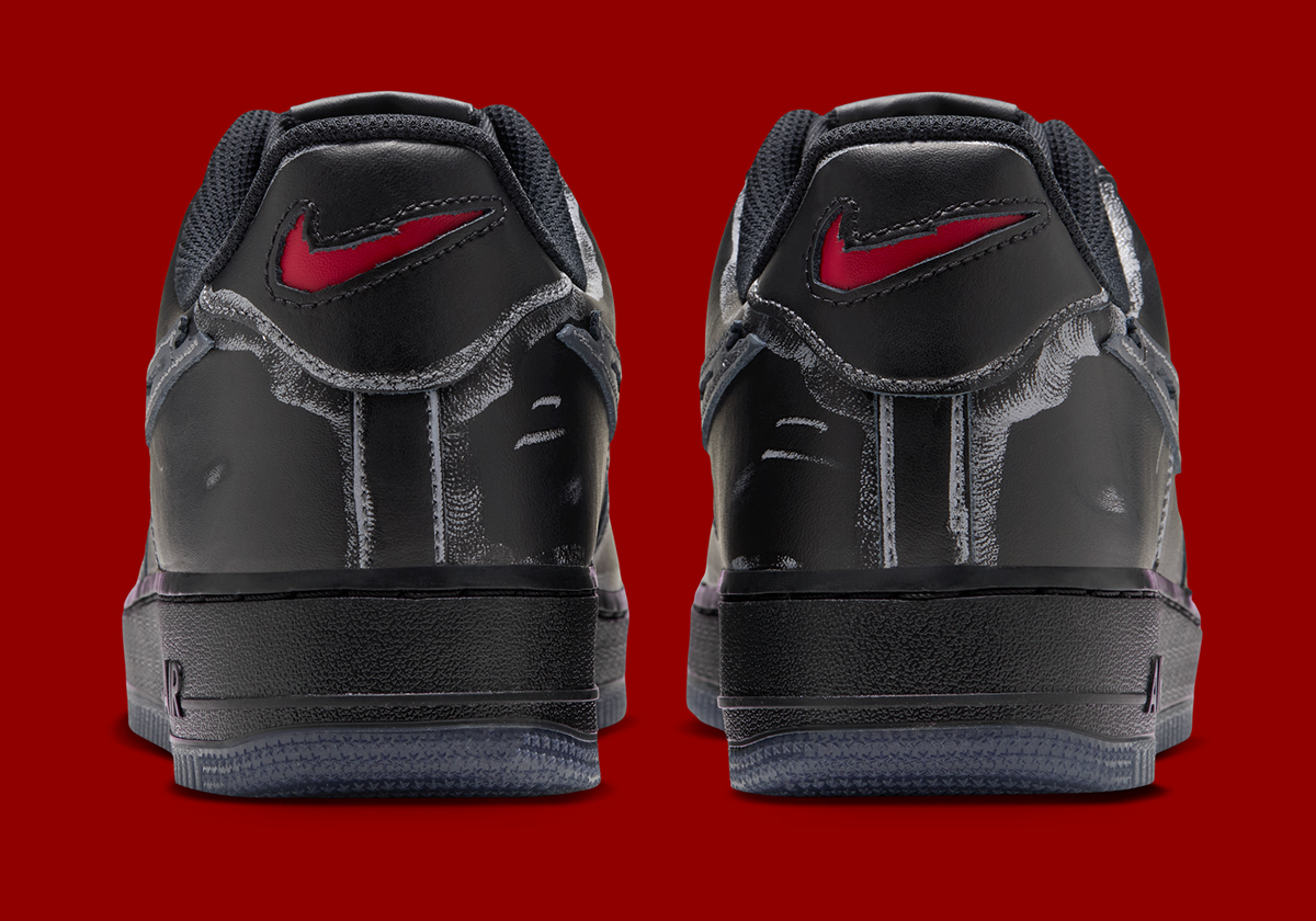 Nike Air Force 1 Low Scream Black Iz1207 010 7