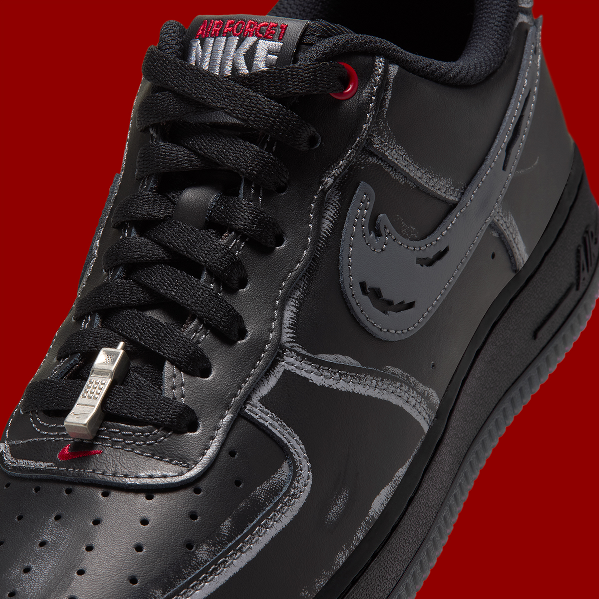 Nike Air Force 1 Low Scream Black Iz1207 010 8