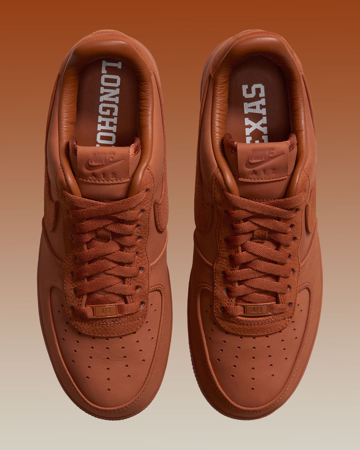 Nike Air Force 1 Low Texas Longhorns Jf5456 800 5