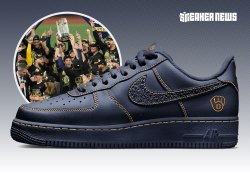 Nike Celebrates World Series Champion Milwaukee Brewers With An Air Force 1 Release