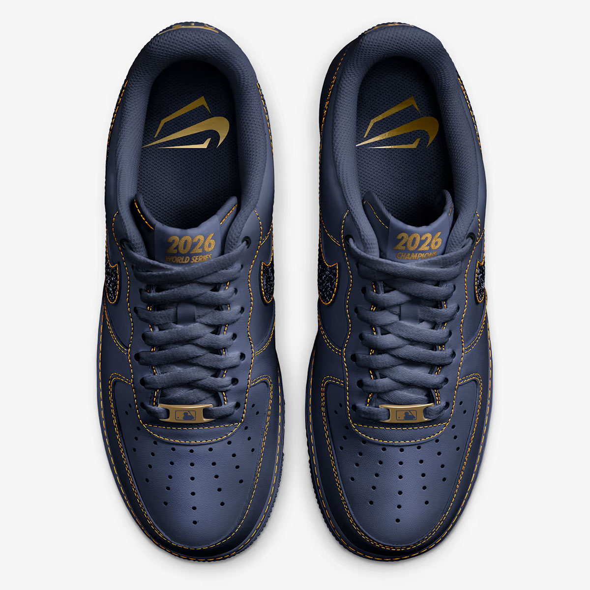 Nike Air Force 1 Milwaukee Brewers World Series Champions 2