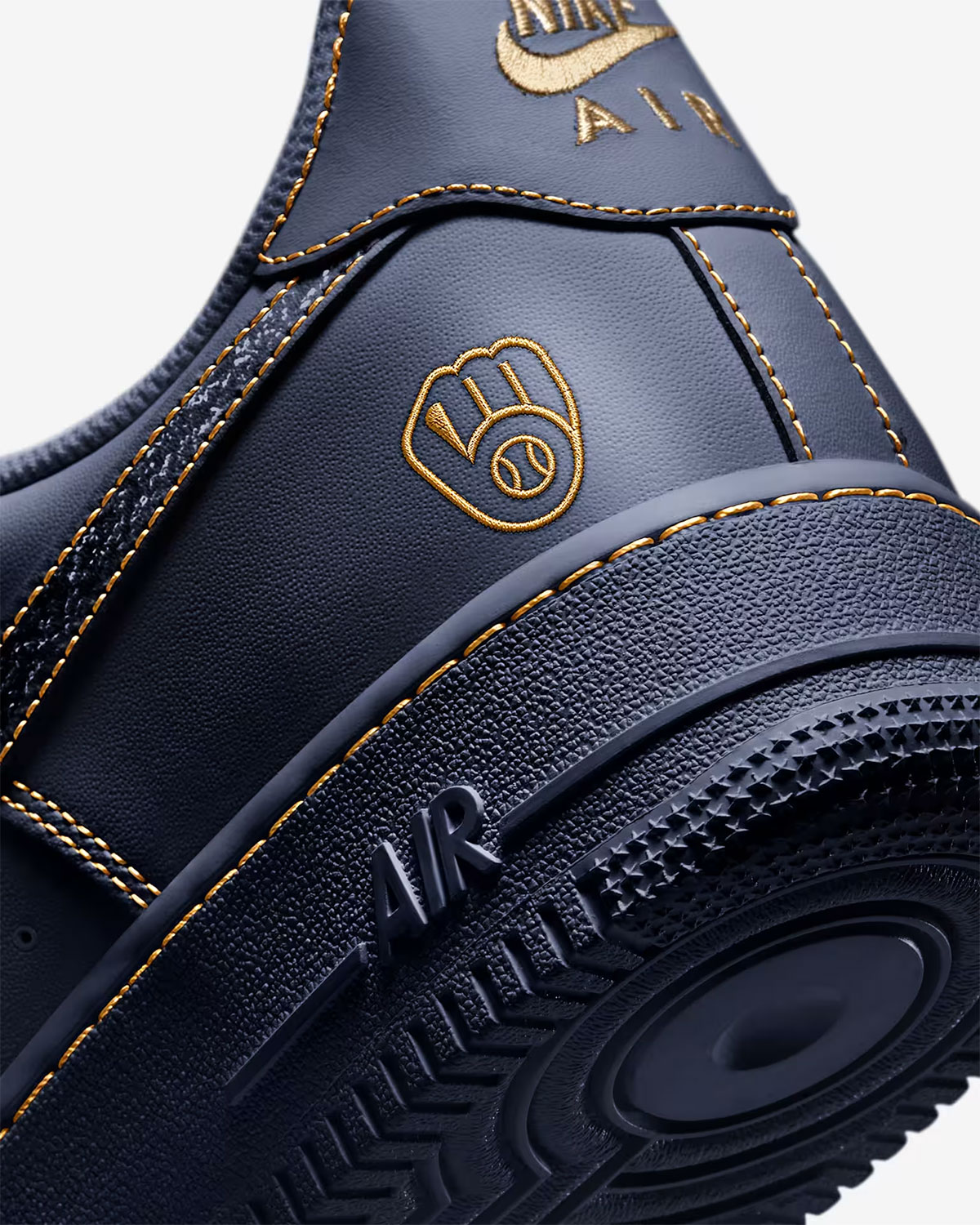 Nike Air Force 1 Milwaukee Brewers World Series Champions 7