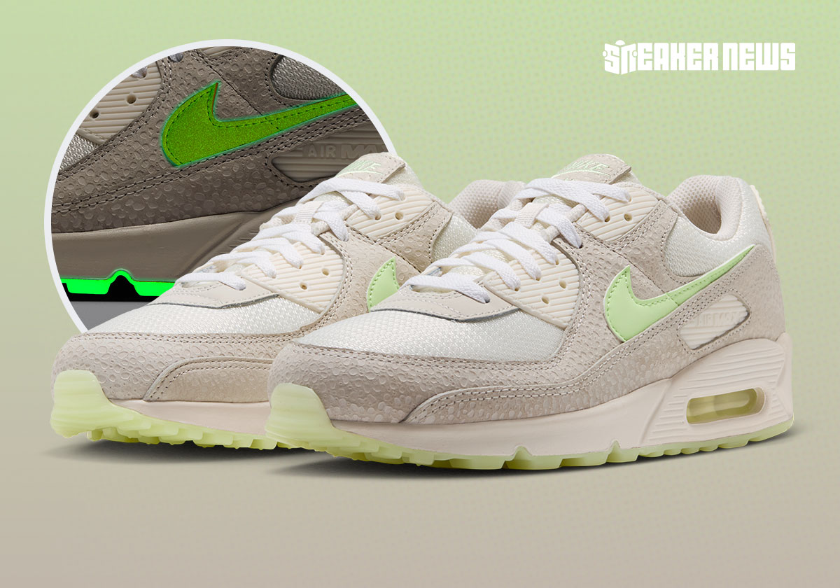 The Nike Air Max 90 “Glow In The Dark Safari” Feels Like An Unofficial atmos Collab