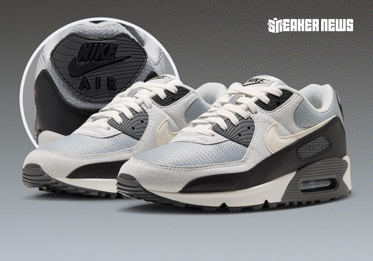 The Nike Air Max 90 Goes Up In “Light Smoke Grey”