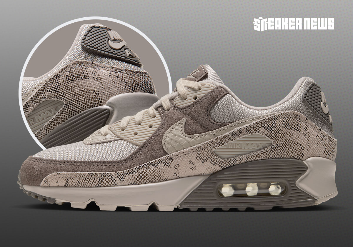 The Nike Air Max 90 Slithers Into Python Skin