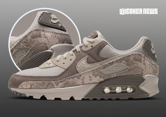 The Nike Air Max 90 Slithers Into Python Skin