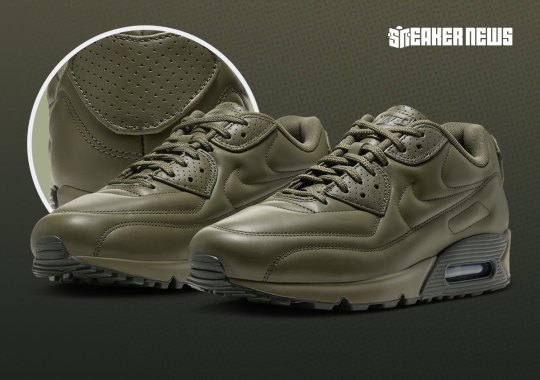 The Elevated Nike Air Max 90 SP Surfaces In "Medium Olive"