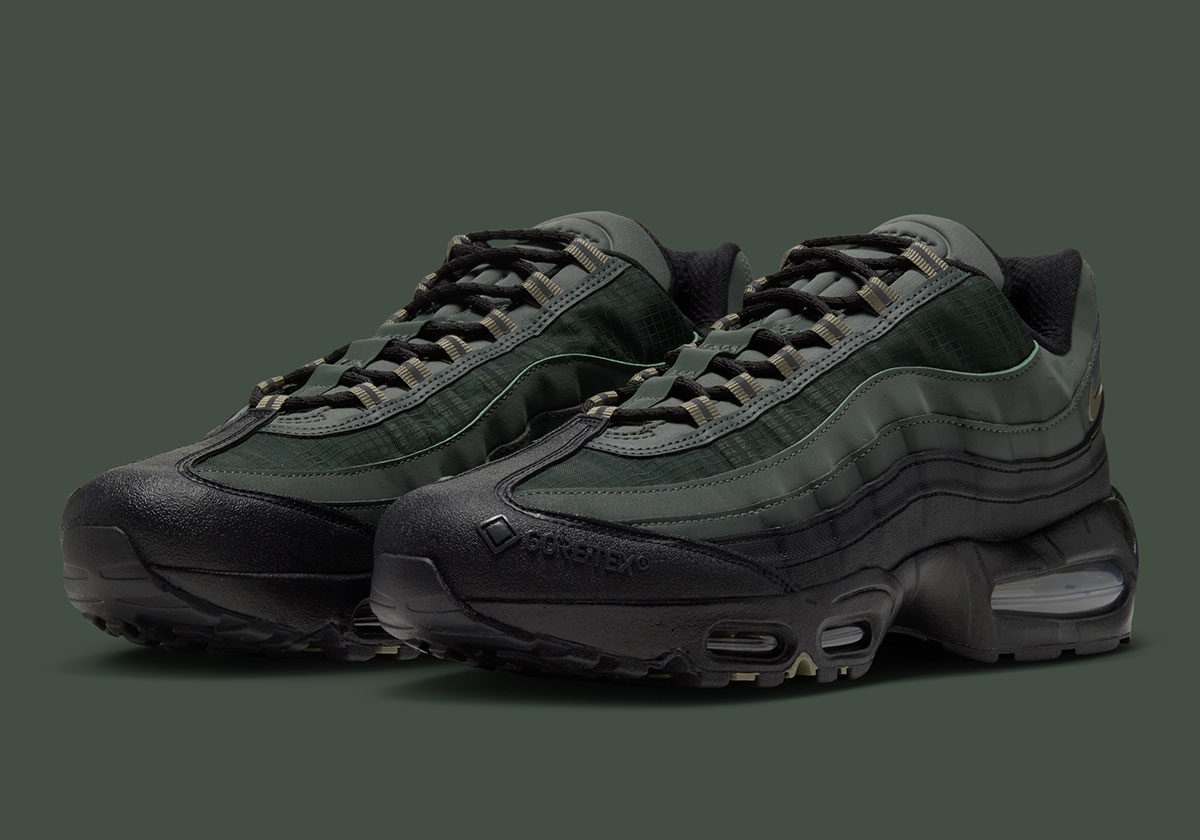 The Nike Air Max 95 GORE-TEX Explores Earth Tones In “Camo Green”