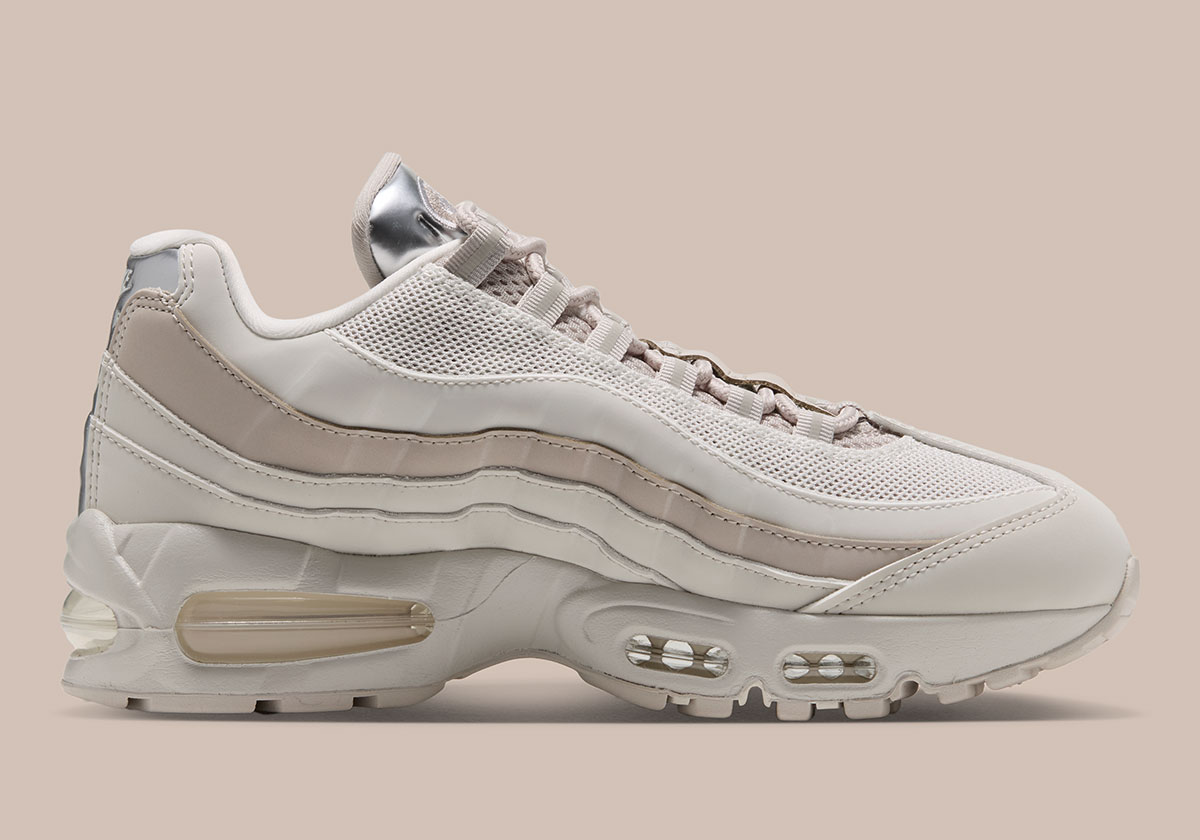 Nike Air Max 95 Light Bone Cream Ii Sail Metallic Silver Iv3305 001 3