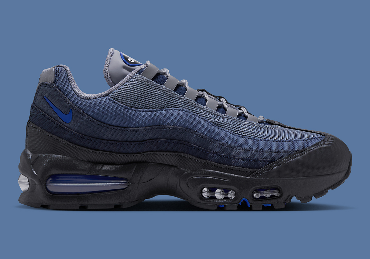 Nike Air Max 95 Stealth Anthracite Obsidian Racer Blue Iq7128 002 3