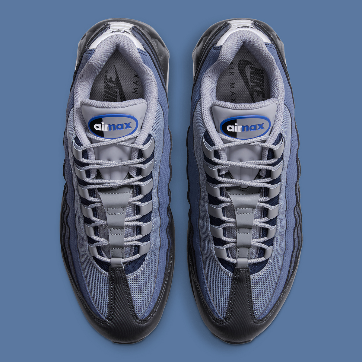 Nike Air Max 95 Stealth Anthracite Obsidian Racer Blue Iq7128 002 4