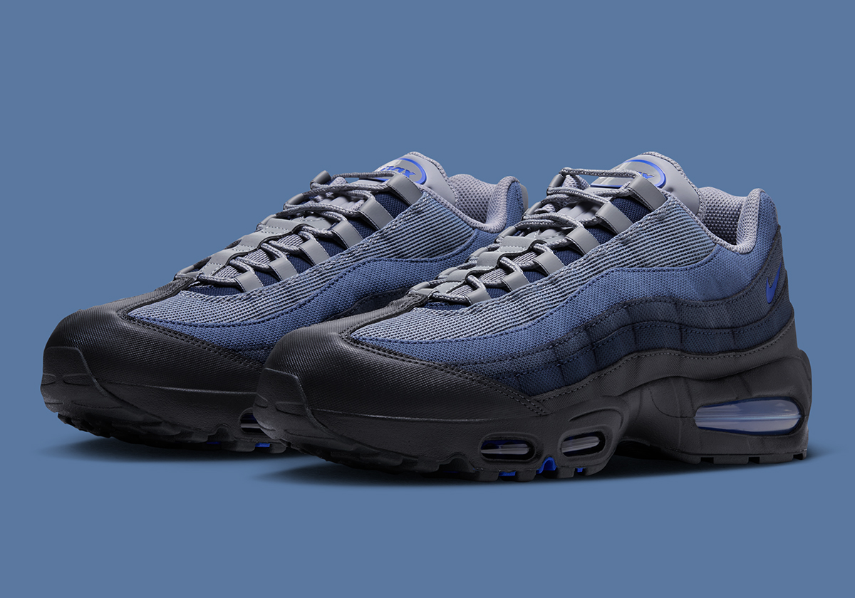 Nike Air Max 95 Stealth Anthracite Obsidian Racer Blue Iq7128 002 5