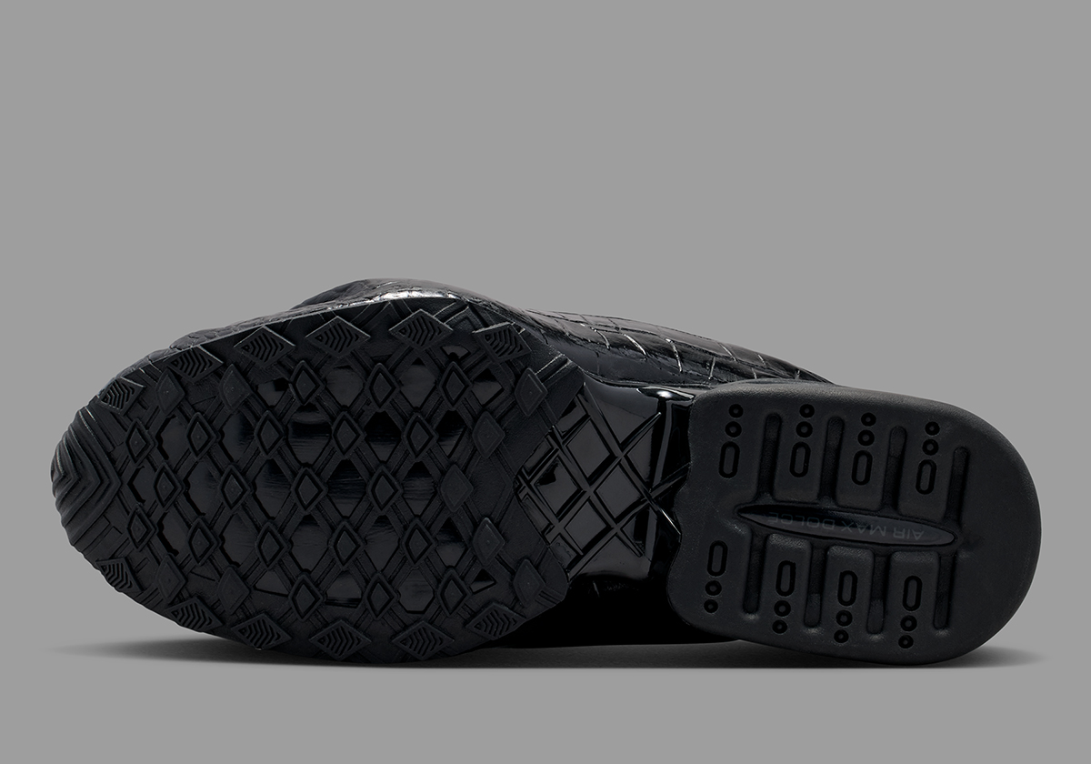 Nike Air Max Dolce Black Leather Croc 2