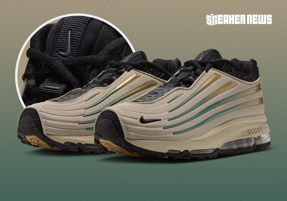 The Nike Air Max Ecstasy Plus Treks Into "Desert Khaki"