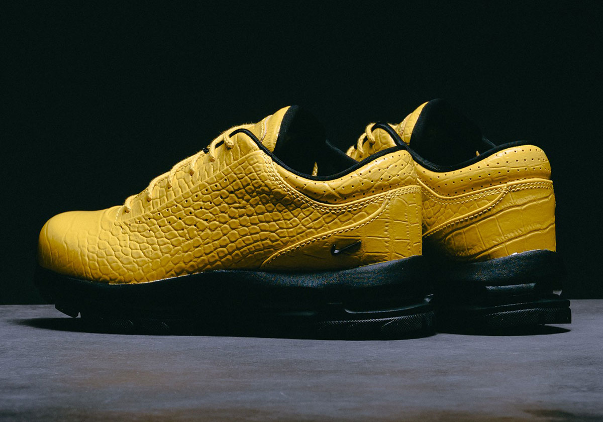 The Croc-Skin Covered Nike Air Max Goadome Low Gets Covered In Vivid Sulfur
