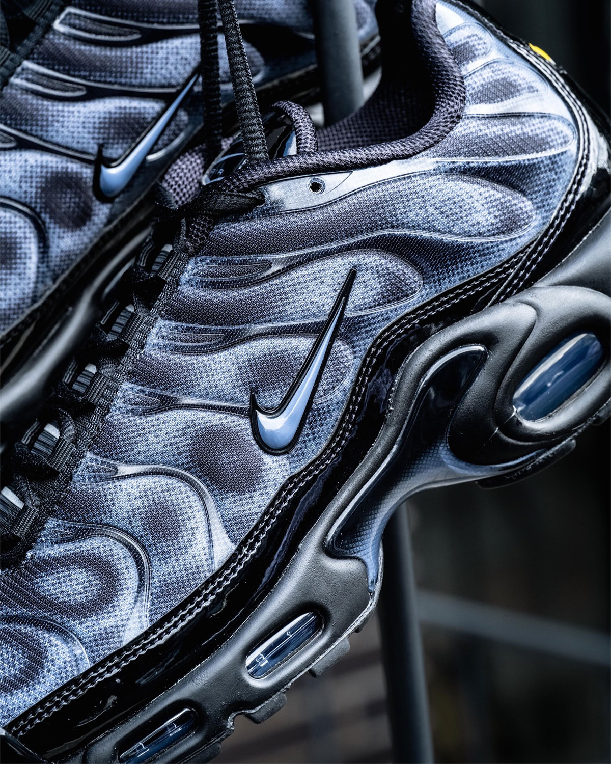 Nike Air Max Plus Black Cool Grey Diffused Blue Iq6605 001 6