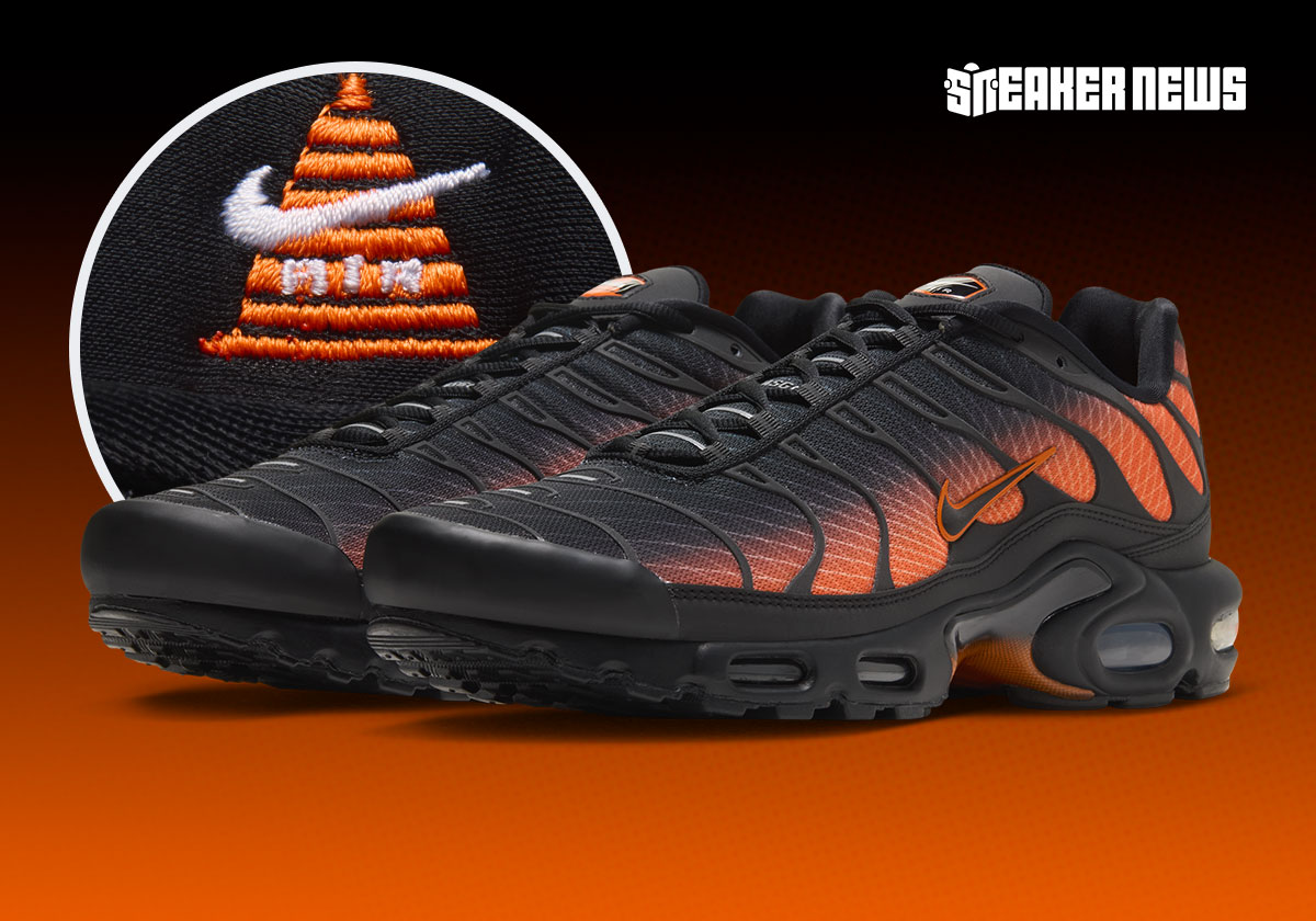 The Nike Air Max Plus “Glasgow” Is Inspired By Rave Culture And Traffic Cones