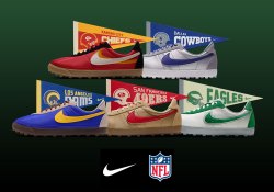 Nike Includes Team Pennants With The Astrograbber NFL Pack