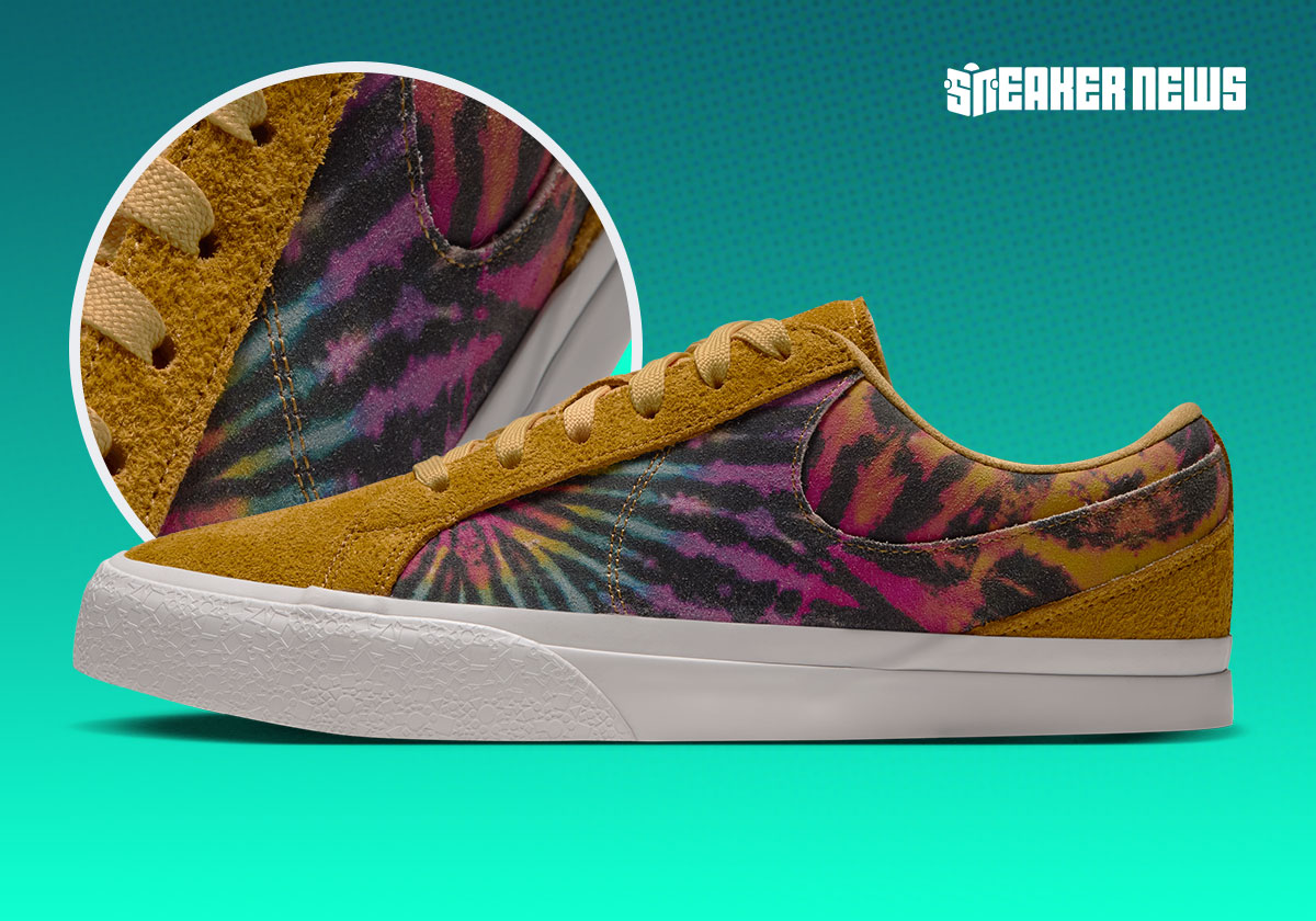 The Nike Blazy Hits The Hacky Sack Circle With Tie Dye Uppers