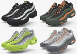 Make Your Own Air Max 95 Big Bubble “Neon” On Nike By You