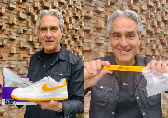 Nike CEO Elliot Hill Unboxes A Nike SB Air Force 1 Collab