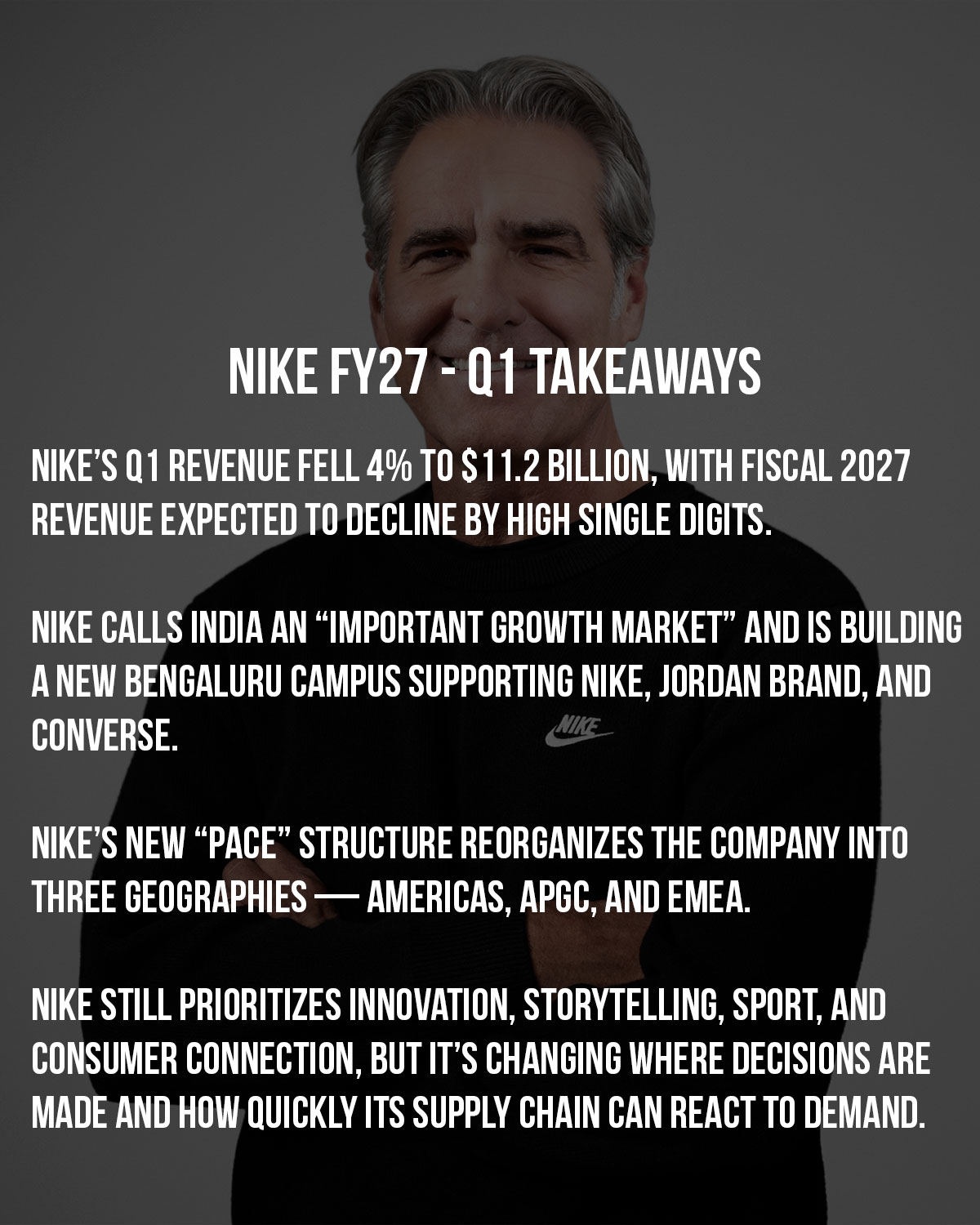 Nike Fy27 Q1 Earnings Facts
