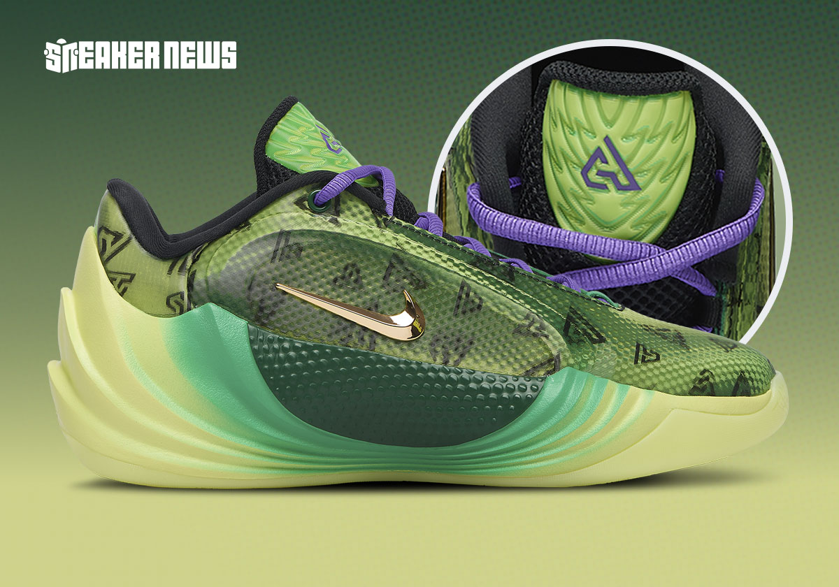 The Nike Giannis Freak 8 Goes Zombie Green For Halloween