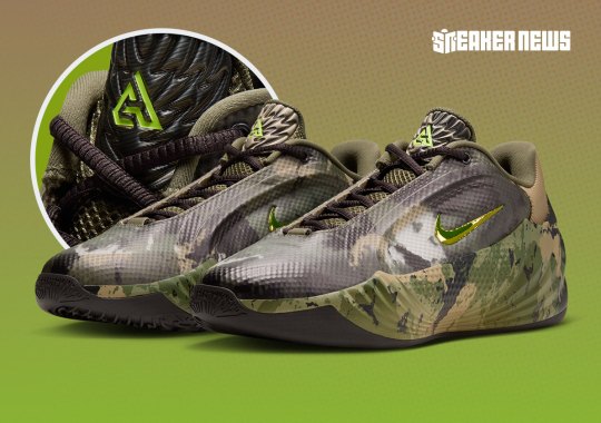 Giannis Remembers His Military Service With The Nike Giannis Freak 8 "Origin Story"