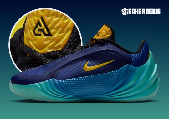 Giannis Antetokounmpo Jets Off In The Nike Giannis Freak 8 "Star Blue"