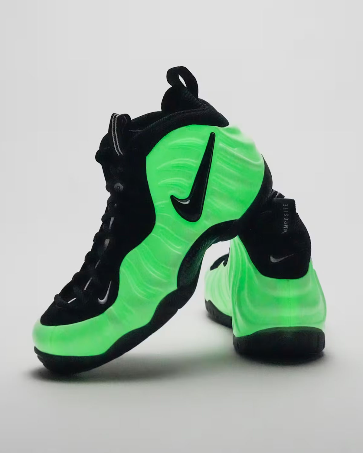 Nike Glow In The Dark Foamposite Pro 2