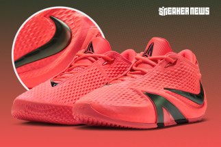 The Nike Ja 4 Explores Metallics In “Code Red”