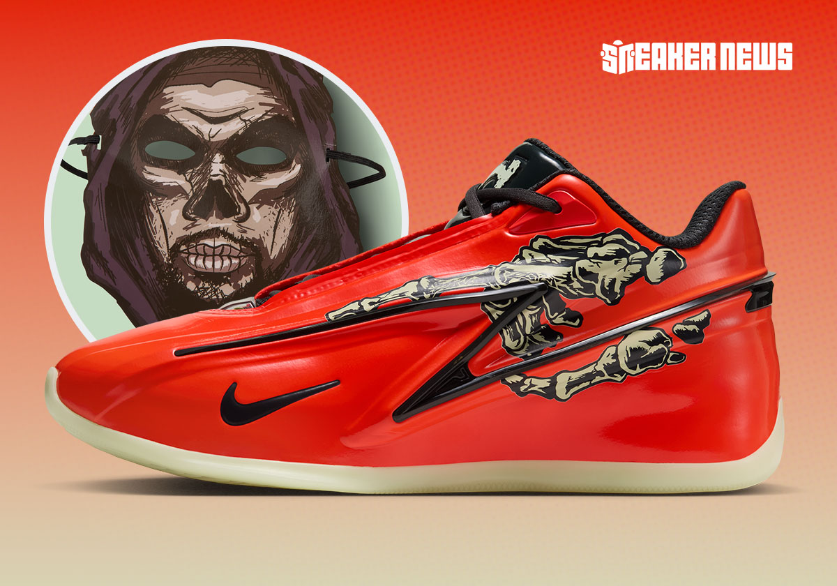 Kevin Durant als Slim Reaper auf dem Nike KD 19 „Halloween“