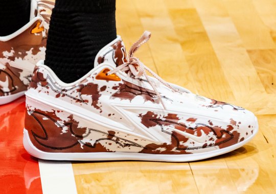 Brown Cow Print Wraps The Nike KD 19 "Texas"
