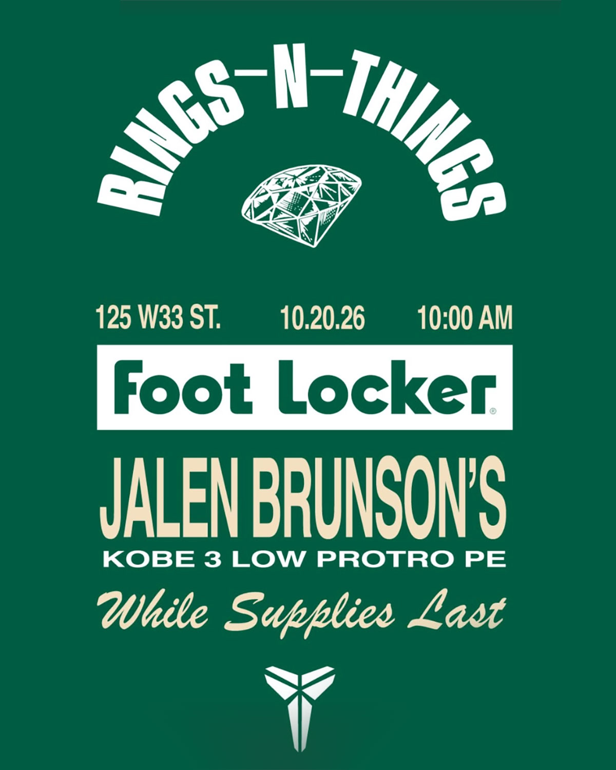 Nike Kobe 3 Low Protro Jalen Brunson Rings N Things 2