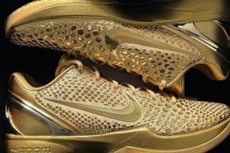 Jalen Brunson Has An All-Gold Nike Kobe 6 Protro For Ring Night