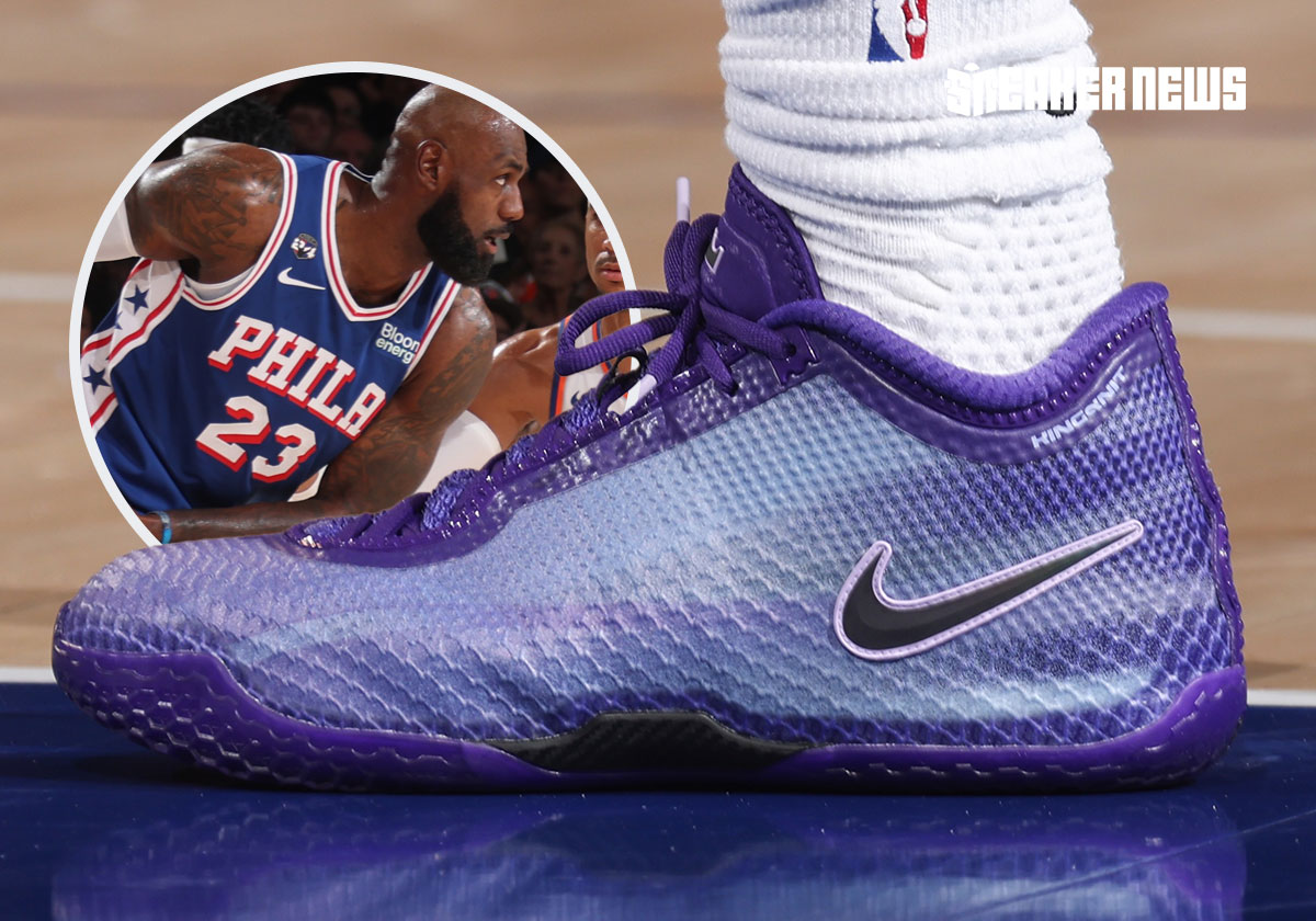 LeBron James Made His Sixers Debut In A New Nike LeBron 24 PE