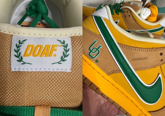 Oregon’s Nike SB Dunk Low “Ducks Of A Feather” Launches This Holiday