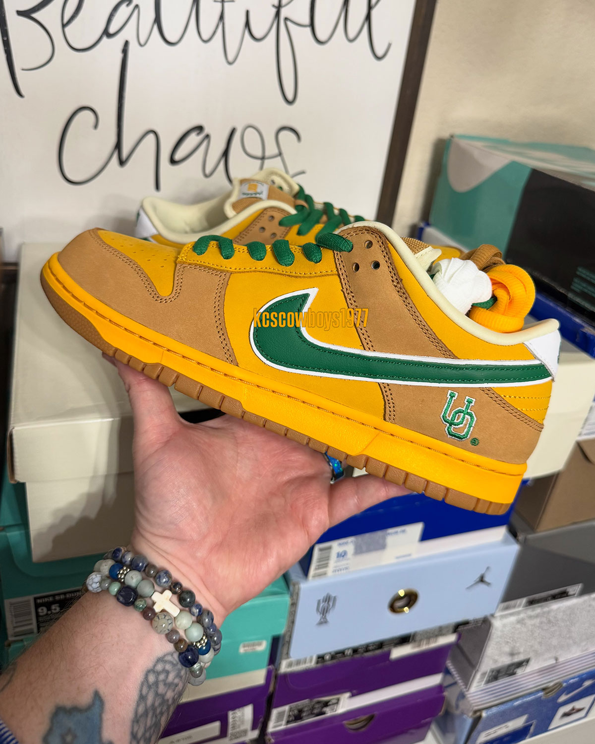 Nike Sb Dunk Low Oregon Ducks Of A Feather Jj7564 200 5