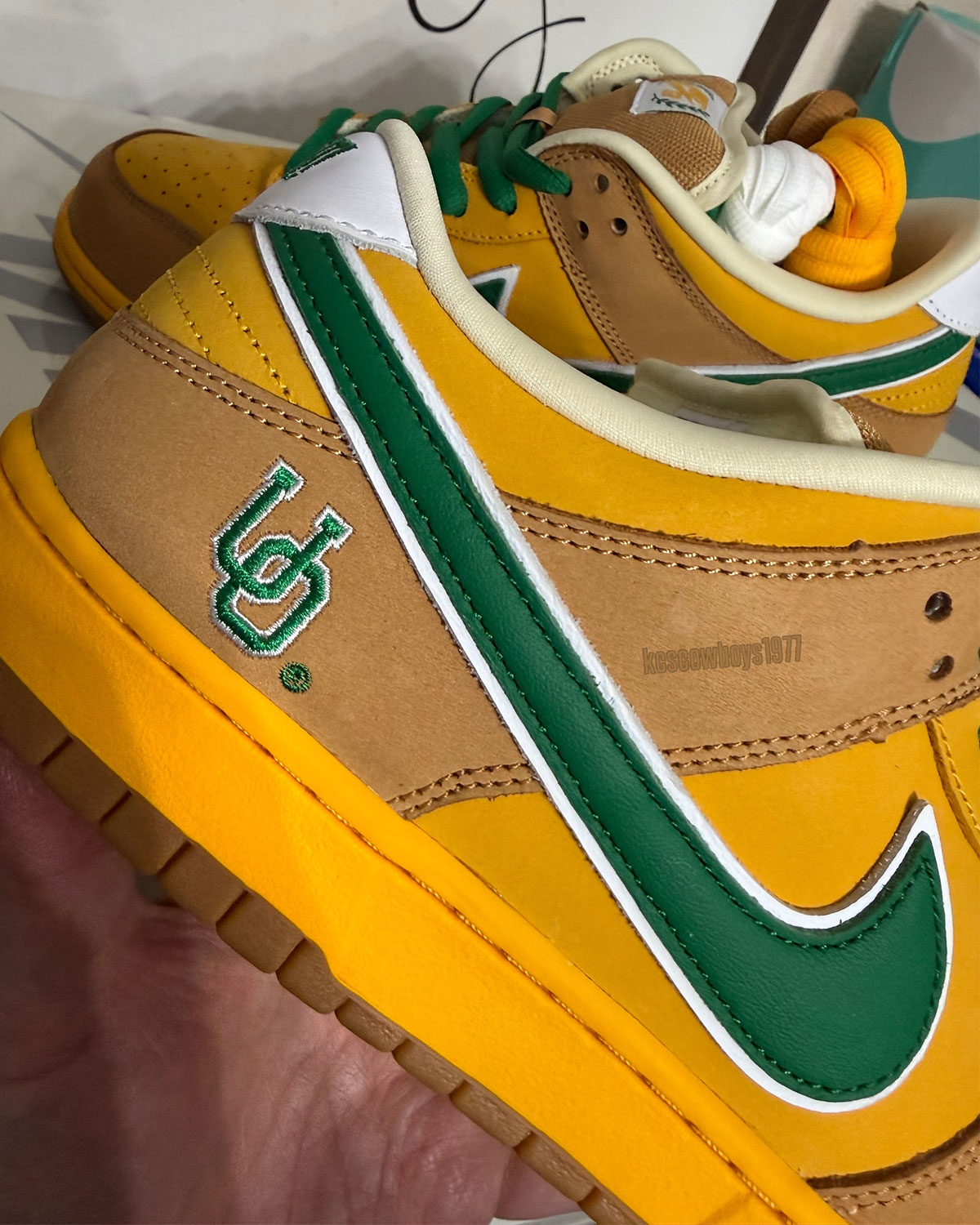Nike Sb Dunk Low Oregon Ducks Of A Feather Jj7564 200 7